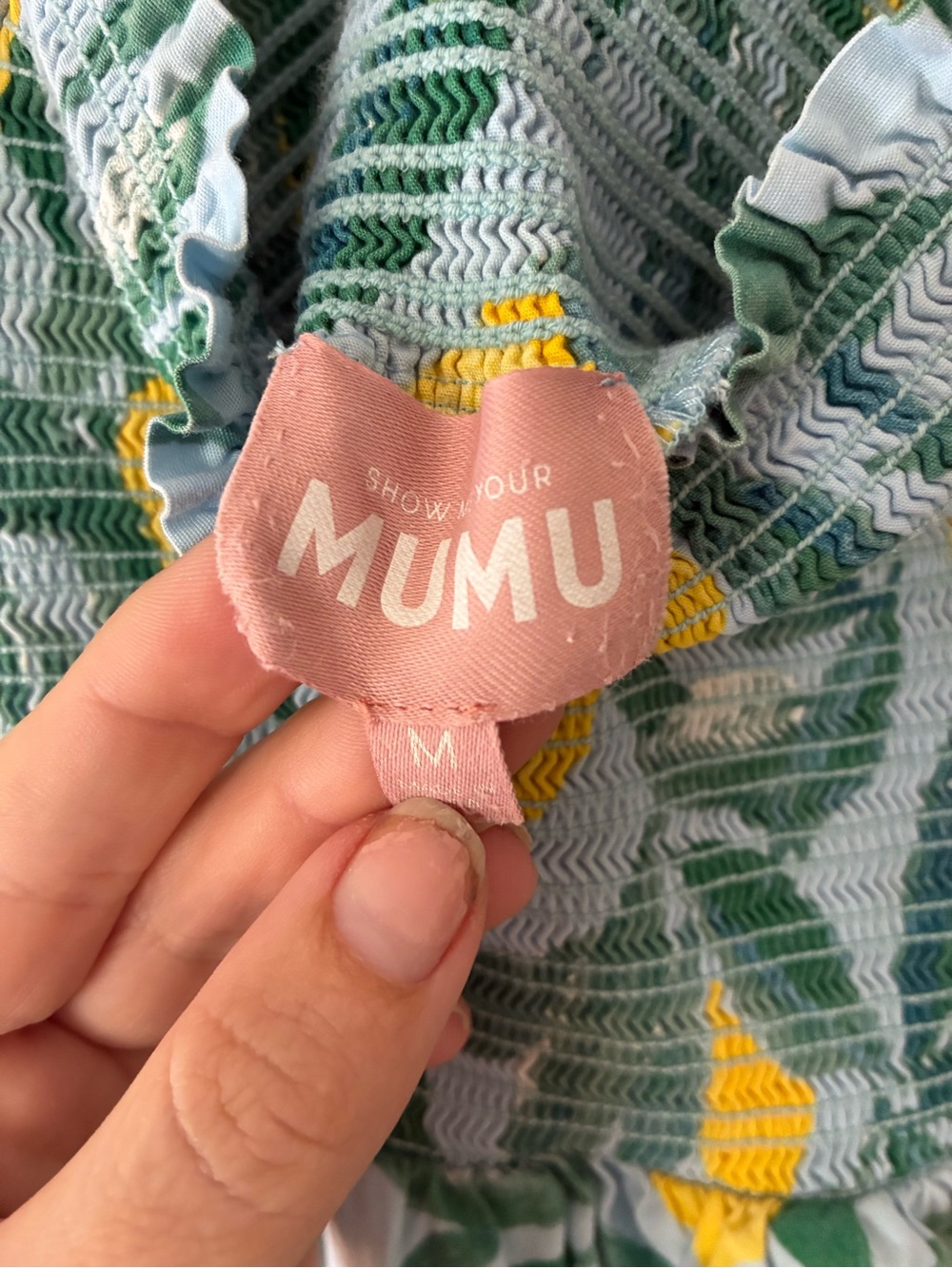 Show me your Mumu lemon print dress - Picture 3 of 4